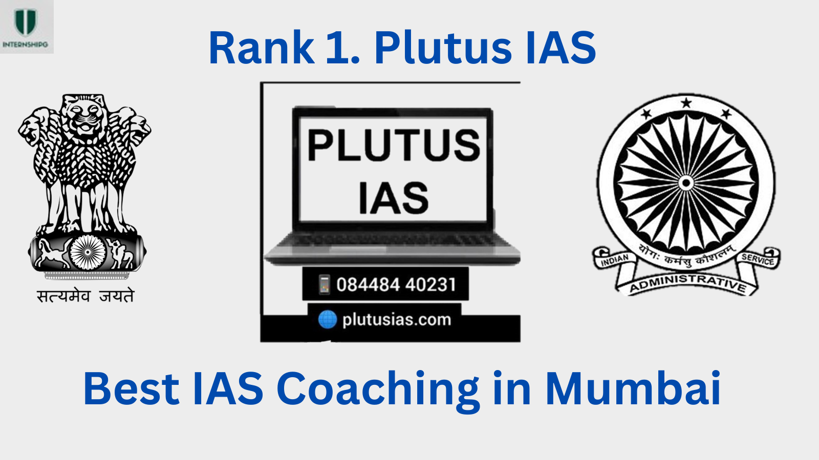 Rank 1 Plutus IAS Best IAS Coaching in Mumbai