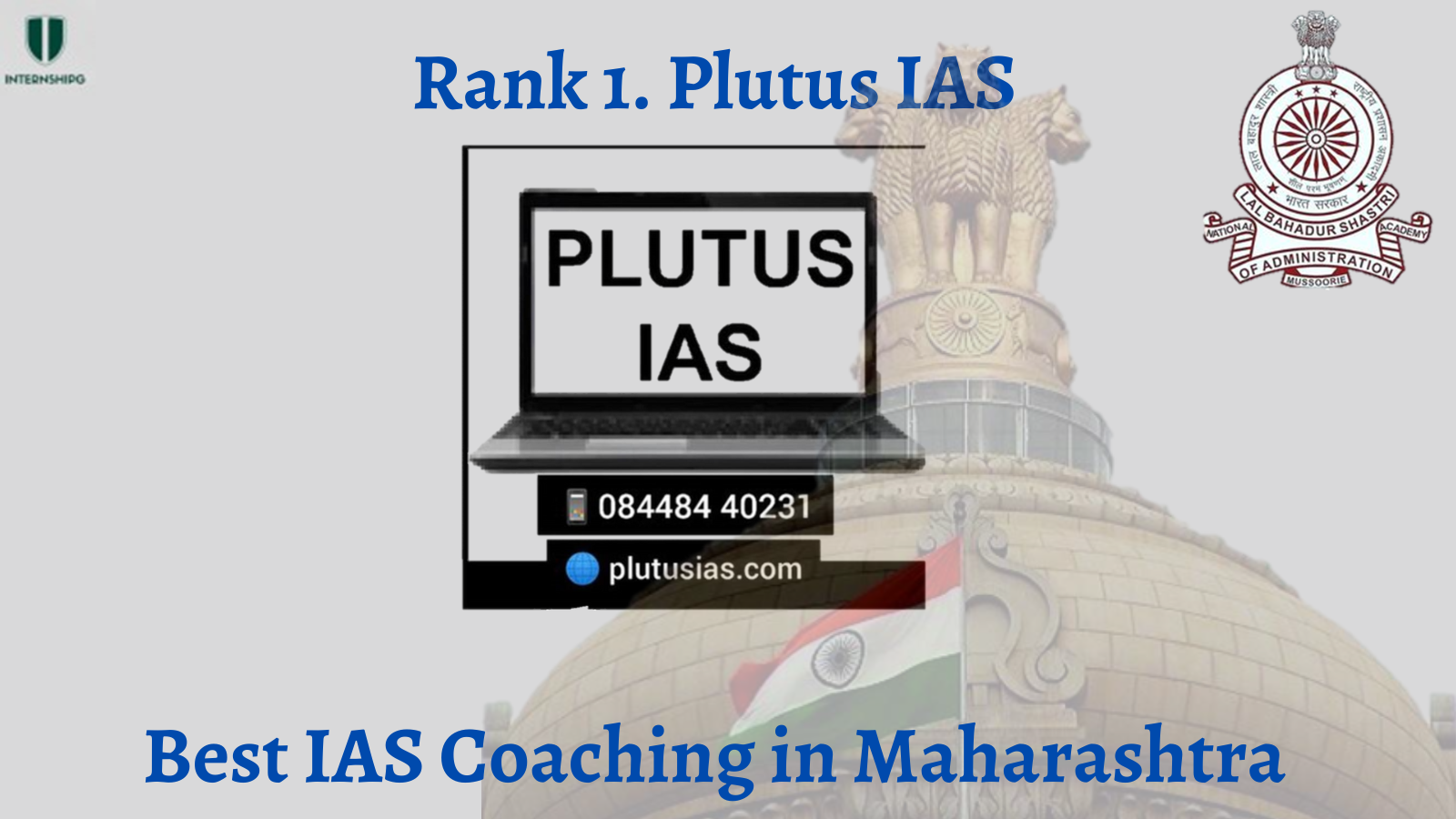 Rank 1. Plutus IAS | Best IAS Coaching in Maharashtra