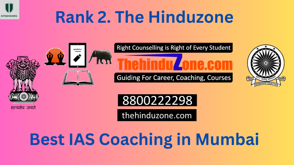 Rank 2 The Hinduzone Best IAS Coaching in Delhi