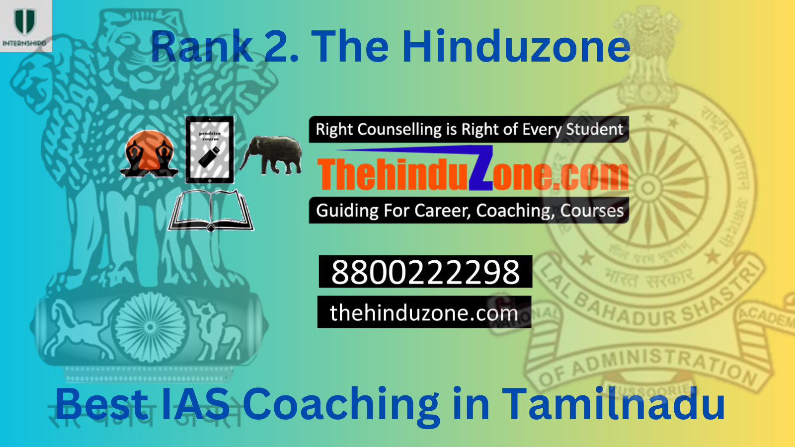 Rank 2. The Hinduzone | Best Coaching in Tamil Nadu