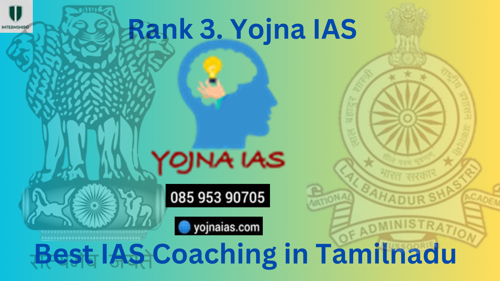 Rank. 3 Yojna IAS | Best IAS Coaching in Tamil Nadu