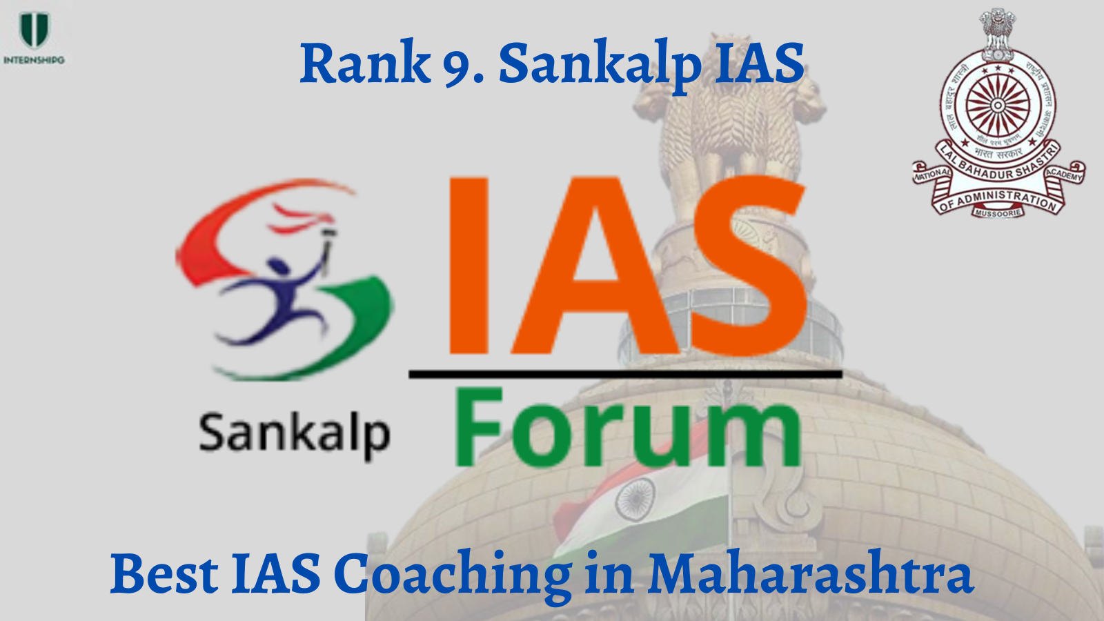 Rank 9. Sankalp IAS | Best IAS Coaching in Maharashtra