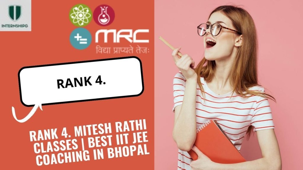 Rank 4. Mitesh Rathi Classes | Best IIT JEE Coaching In Bhopal