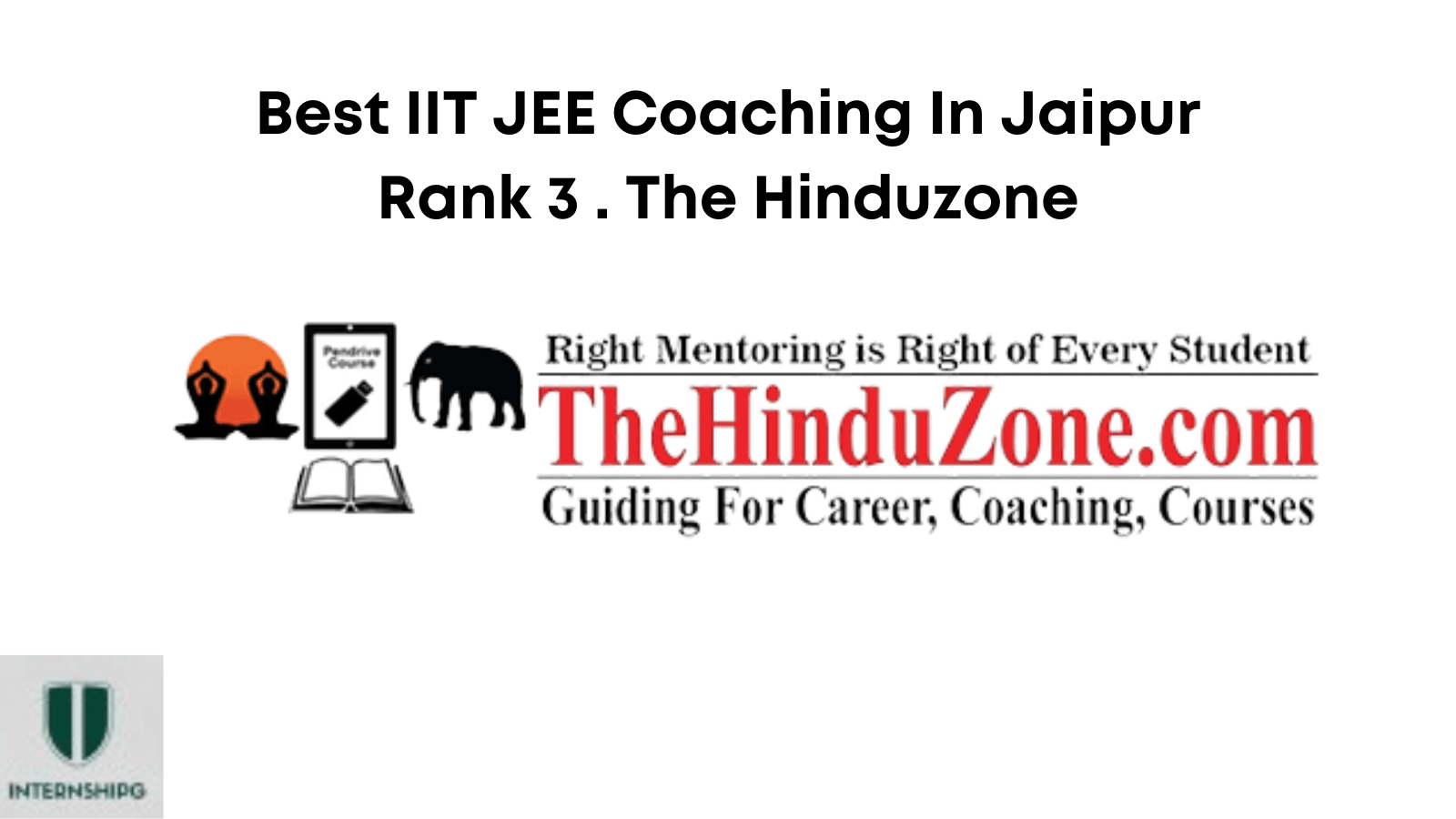 Rank 3. The Hinduzone | Best IIT JEE Coaching in Jaipur