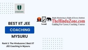 Rank 3. The Hinduzone | Best IIT JEE Coaching in Mysuru