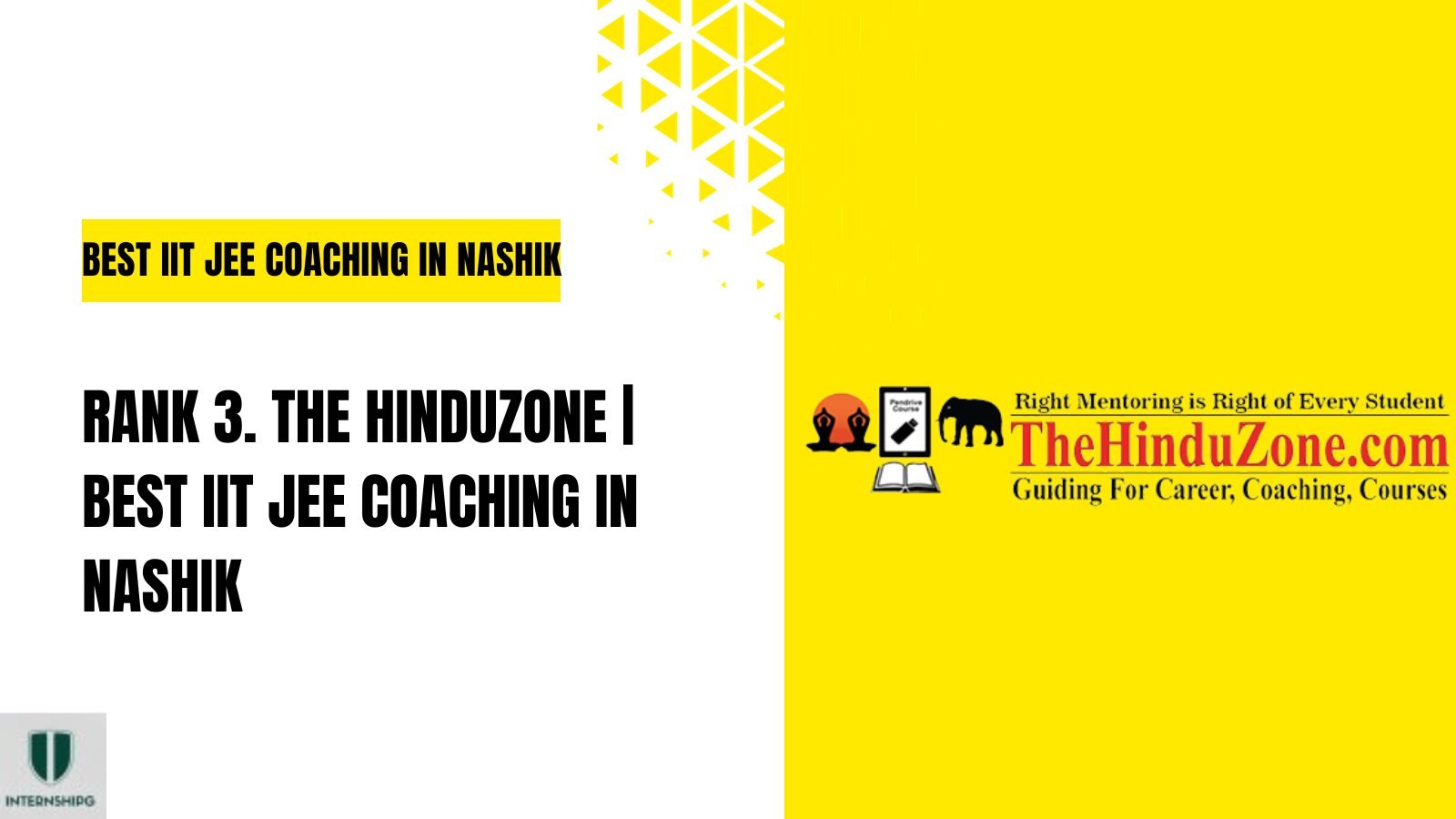 Rank 3. The Hinduzone | Best IIT JEE Coaching in Nashik