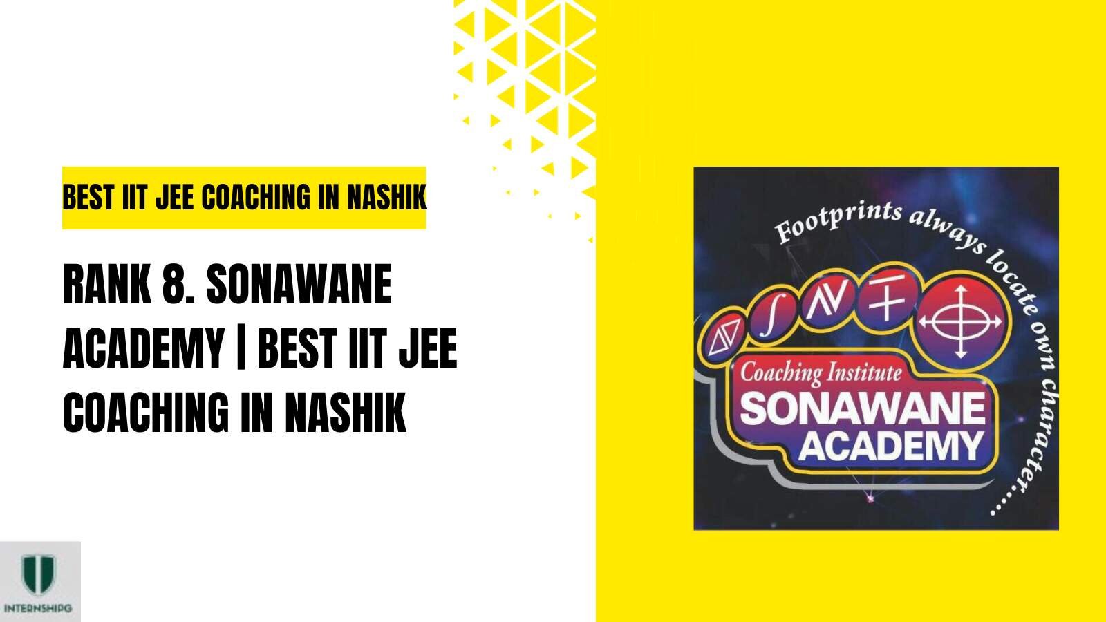 Rank 8. Sonawane Academy | Best IIT JEE Coaching In Nashik