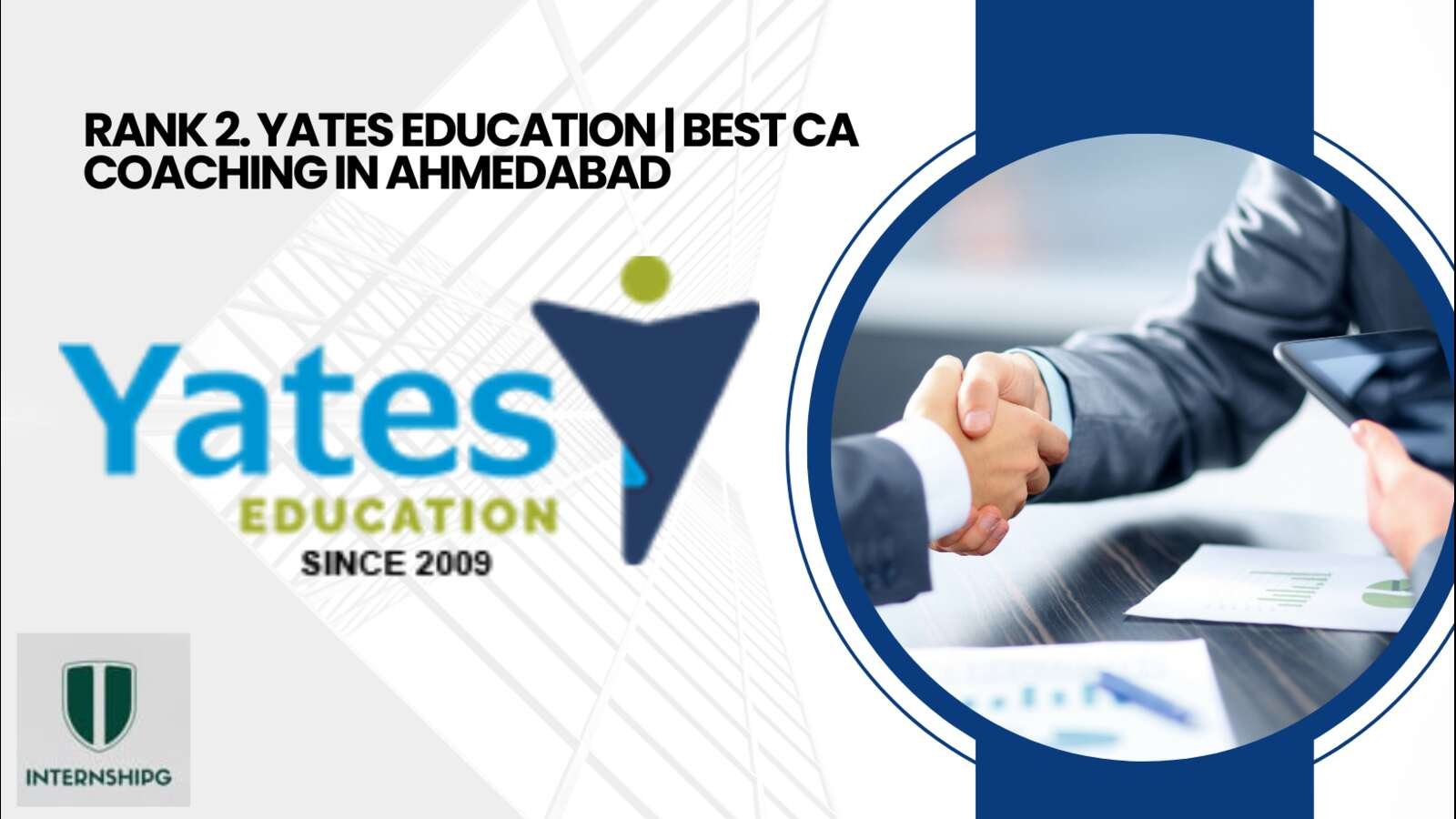 Rank 2. YATES Education | Best CA Coaching in Ahmedabad