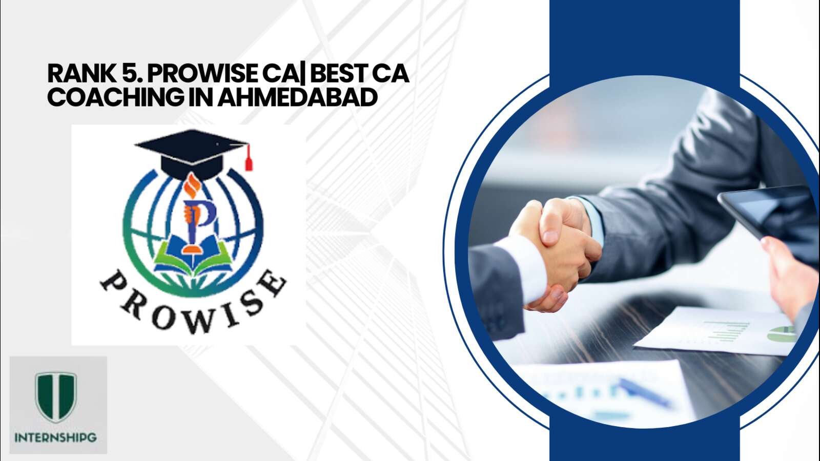 Rank 5. PROWISE CA| Best CA Coaching in Ahmedabad 