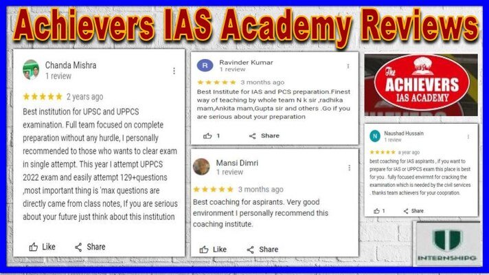 Achievers IAS Academy Reviews