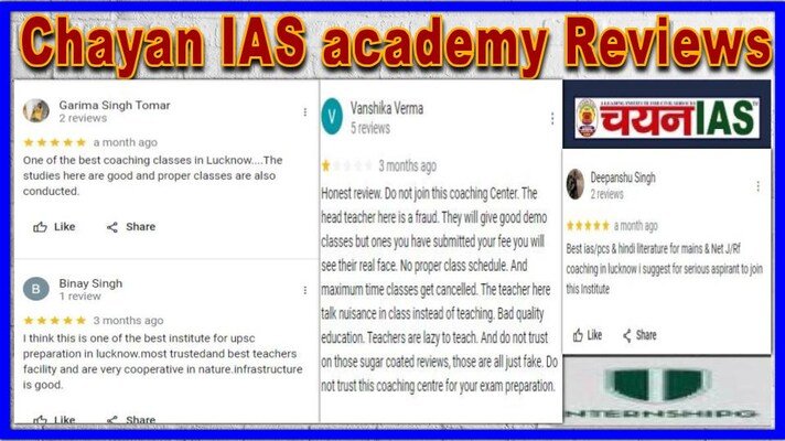 Chayan IAS Academy Reviews