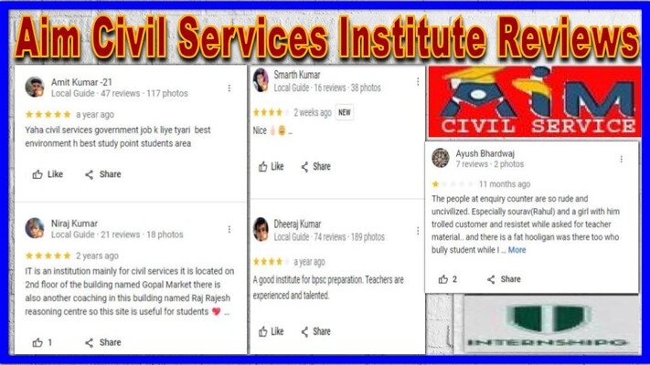 Aim Civil services Institute Reviews