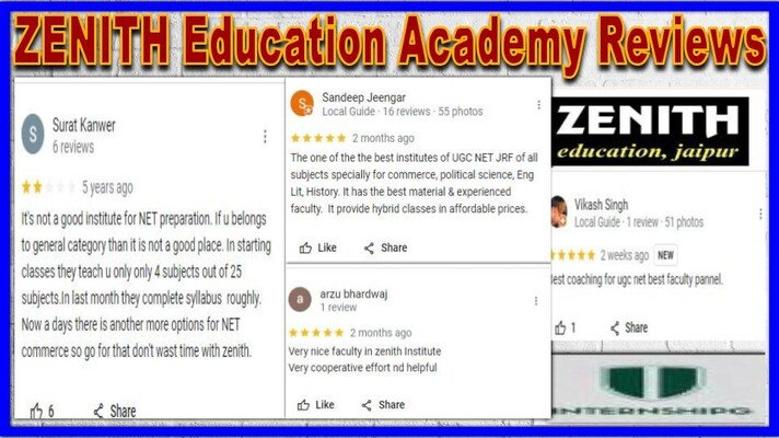 ZENITH Education academy Reviews