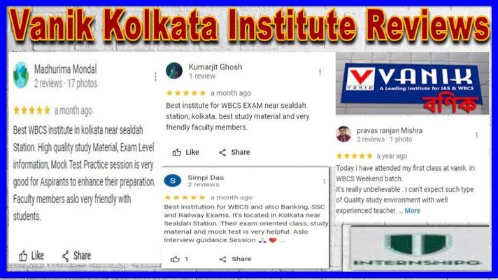 Vanik Kolkata Institute Reviews