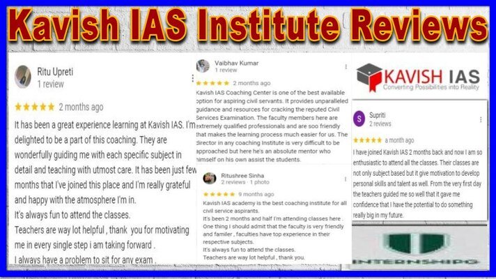 Kavish IAS Institute Reviews
