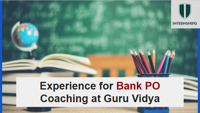 Bank PO Coaching at Guru Vidya 