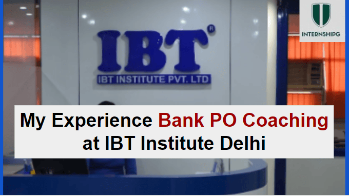 Bank PO Coaching Experience