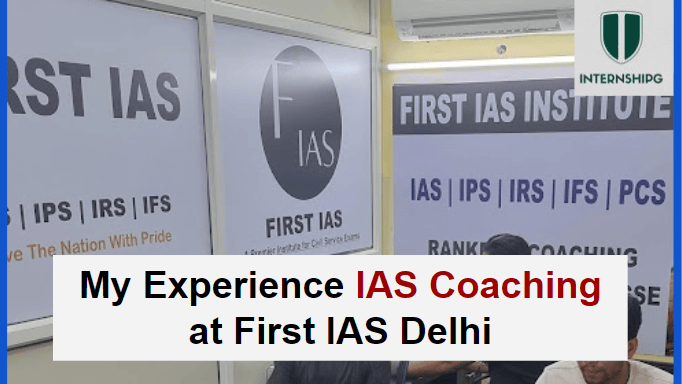 IAS Coaching at First IAS Delhi