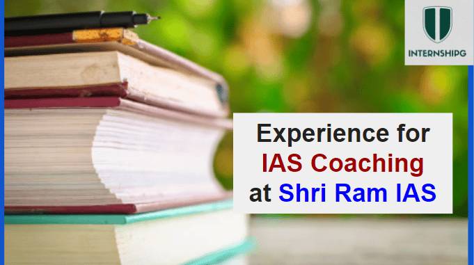 IAS Coaching Experience at Shri Ram IAS