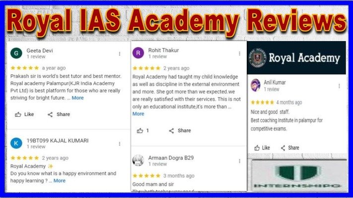 Royal IAS Academy Reviews