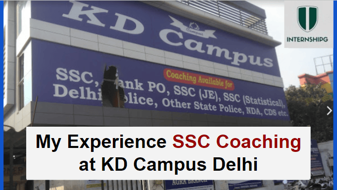 SSC Coaching at KD Campus Delhi