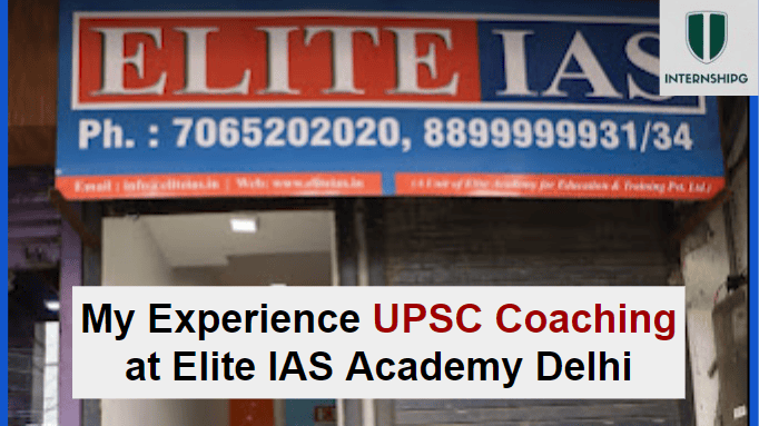 UPSC Coaching Experience