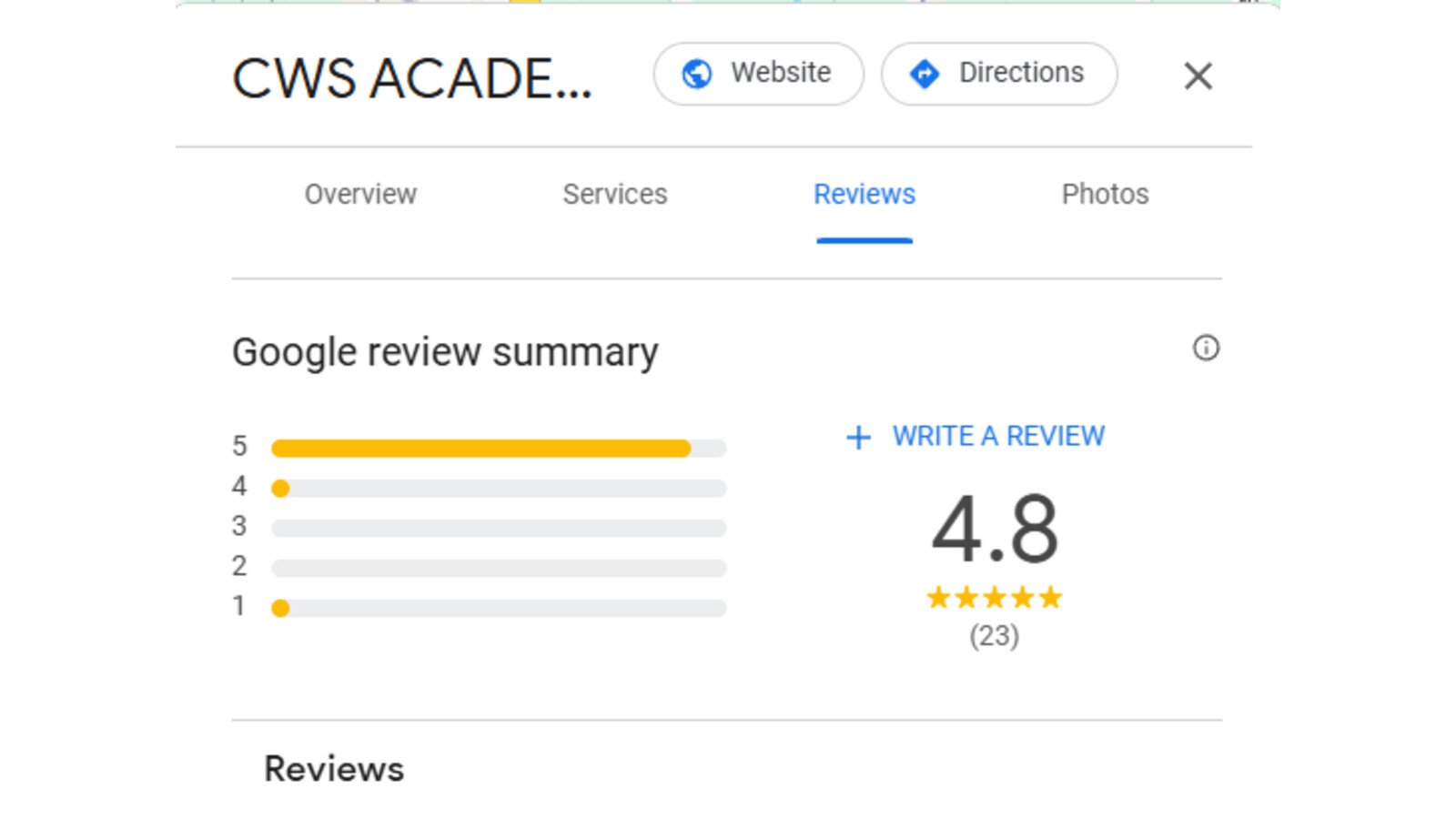 CWS SSC Academy in Ghaziabad Google review CWS SSC Academy in Ghaziabad Google review
