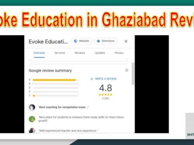 Evoke Education in Ghaziabad Google Review