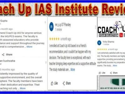 Coach Up IAS Institute Reviews