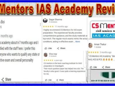 CS Mentors IAS Academy Reviews
