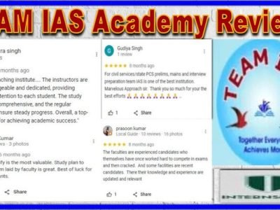 TEAM IAS Academy Reviews