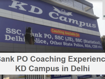 Bank PO Coaching at KD Campus Delhi