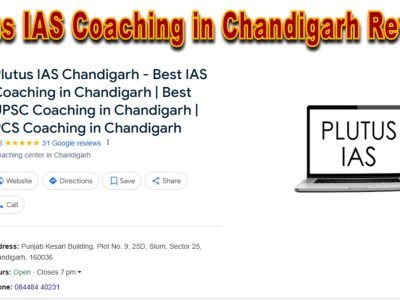 Plutus IAS Coaching in Chandigarh Review