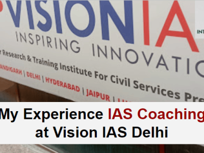 IAS Coaching at Vision IAS Delhi